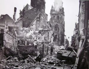 Argentan - WWII Then and Now pictures